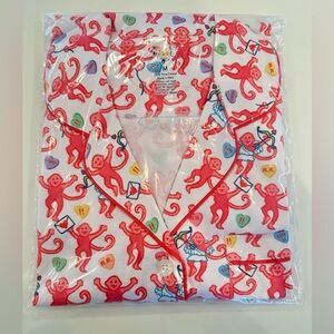 Roller Rabbit Be My Monkey  Pajama Set